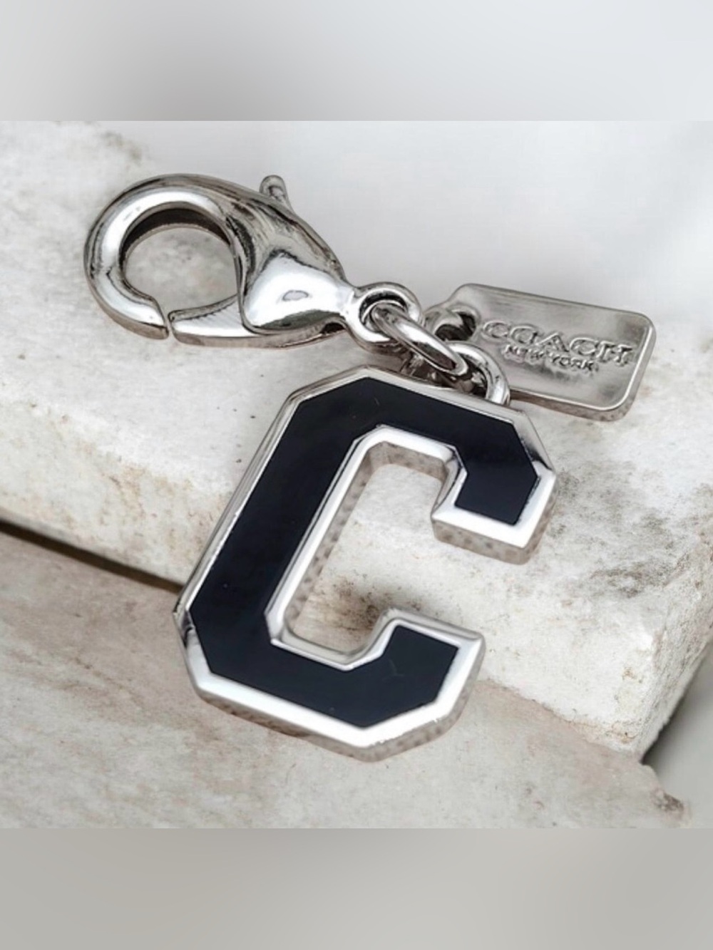 Coach “C” Mini Bag/Bracelet Charm